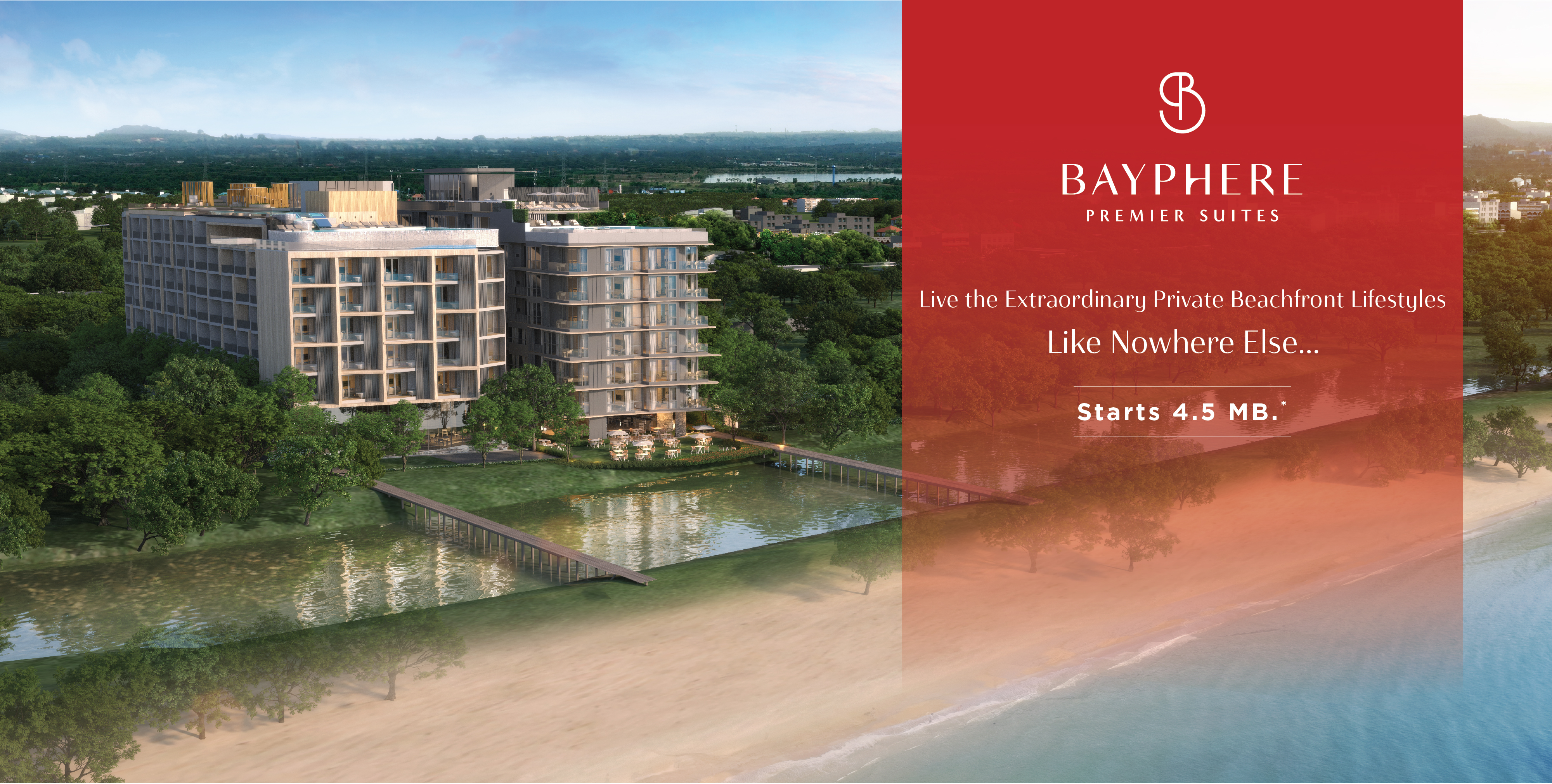 BAYPHERE PREMIER SUITES   Own The Priveate Beachfront Condominium Start 4.4 MB.* 